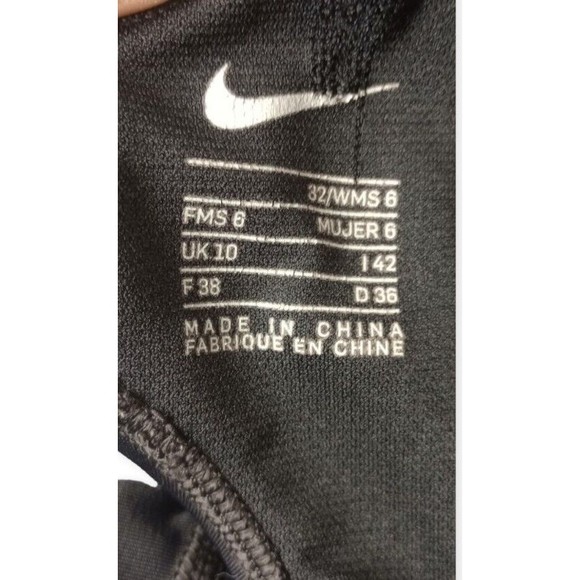 Nike Black and White Women's One Piece Swimsuit - Picture 12 of 14